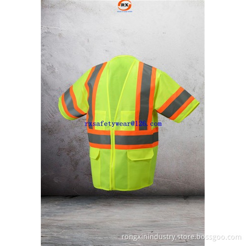 High Visibility Vest with short sleeve
